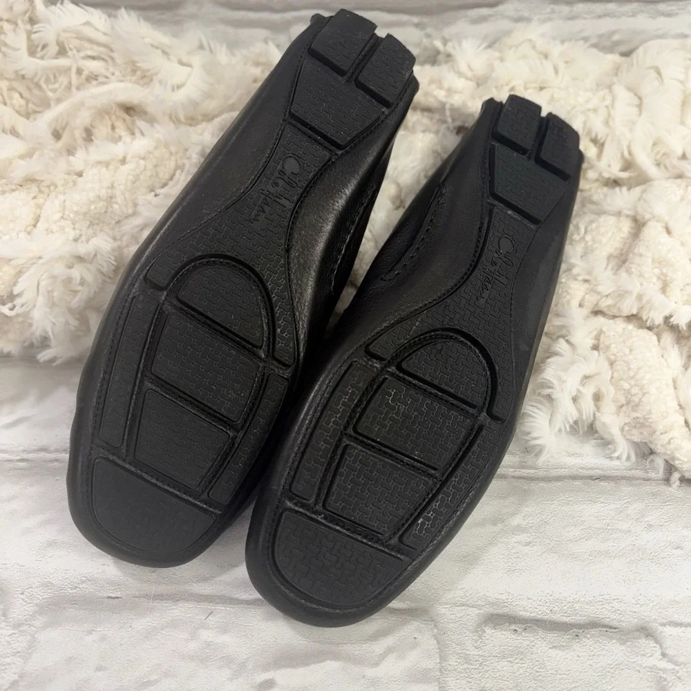 Cole Haan C04535 Black Howland Penny Loafers Driving Mocs Soft Comfort Mens 11 W